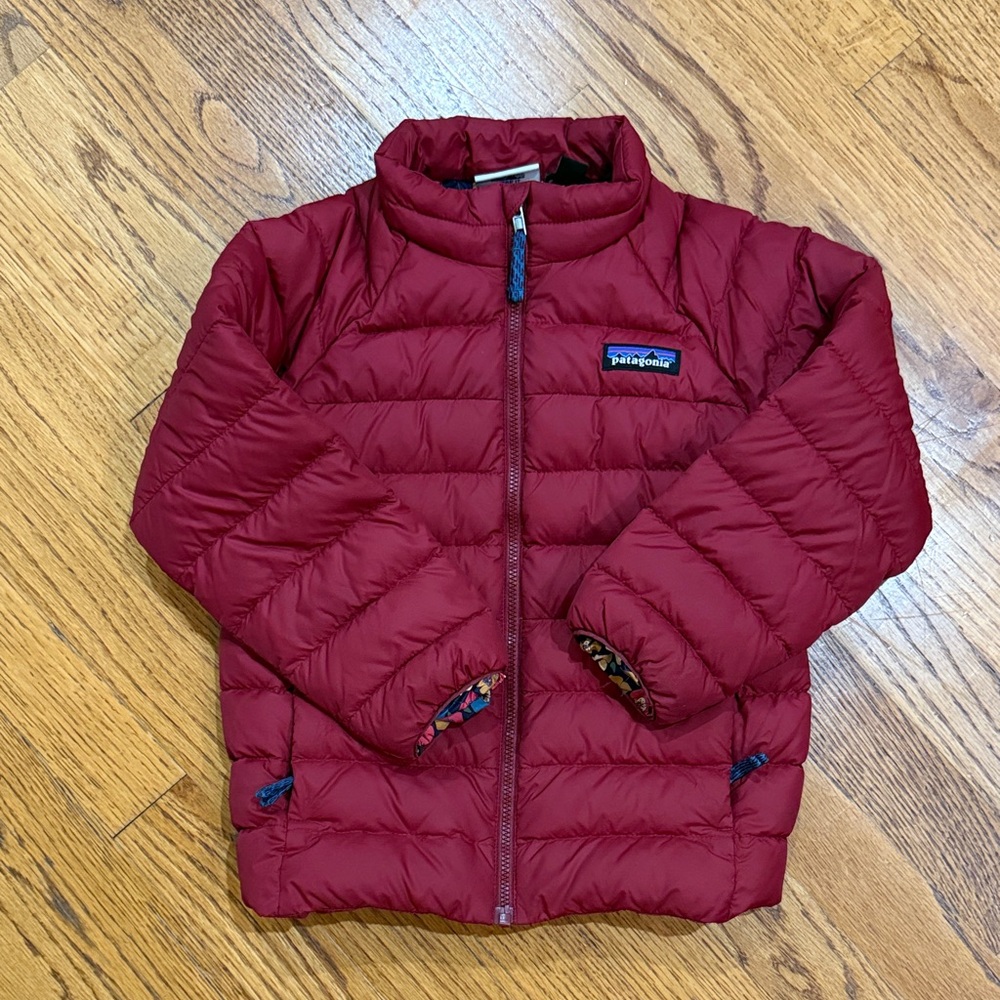 Patagonia Burgundy Quilted Jacket